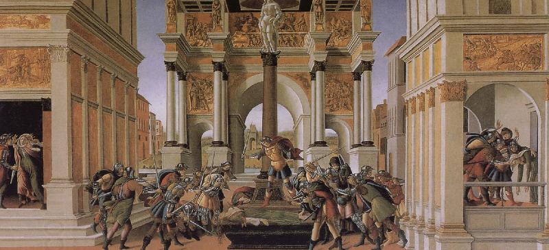 Sandro Botticelli Clayton s story oil painting picture